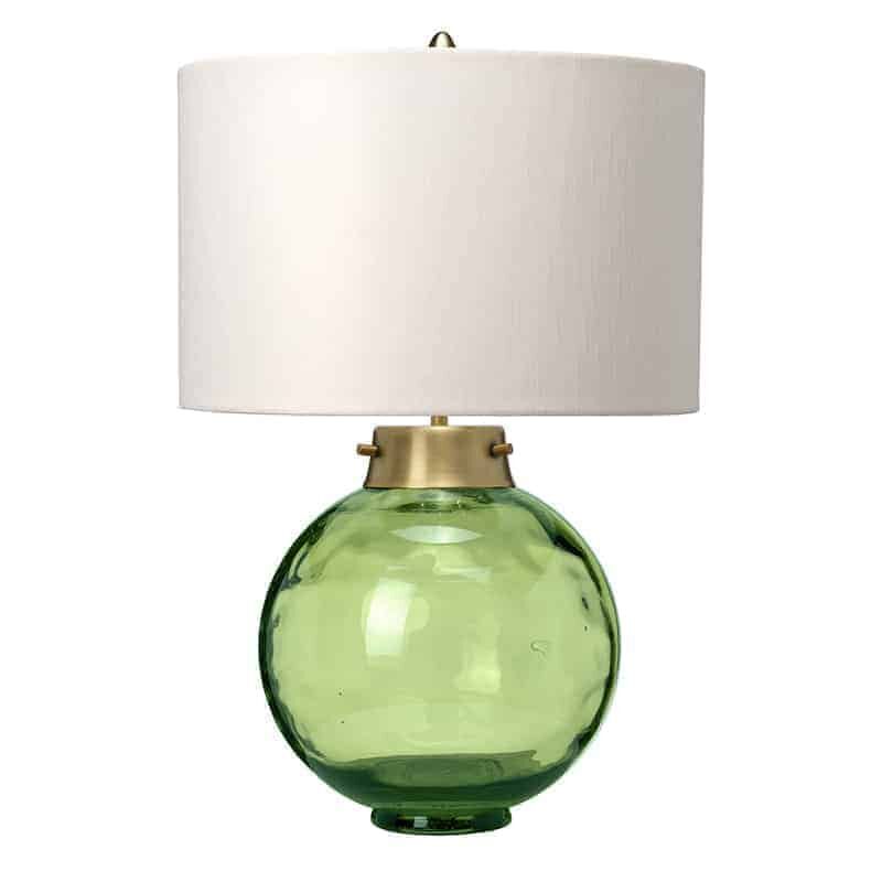 lampa stołowa Kara zielone szkło